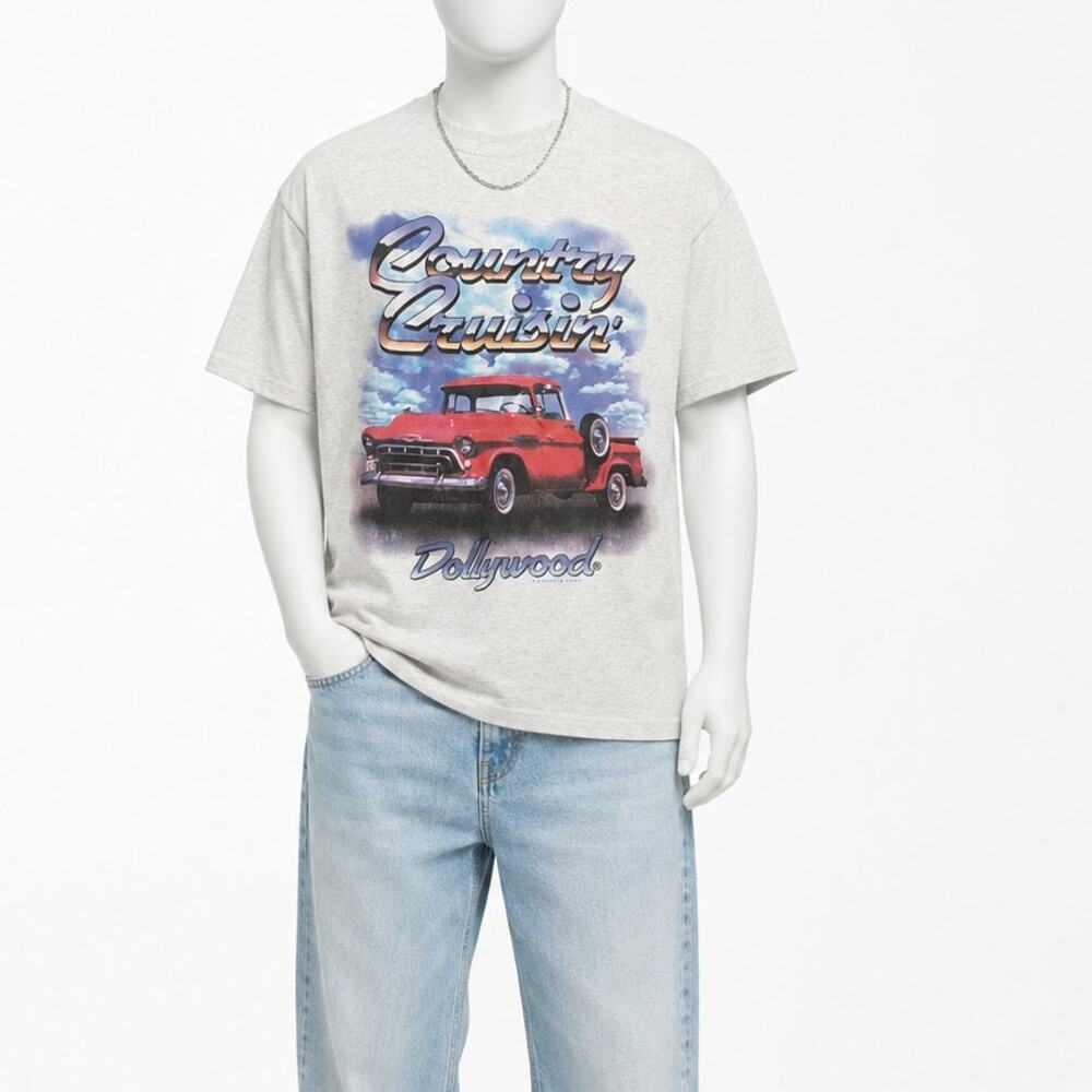 Vintage Dollywood Country Cruisin’ Truck T-Shirt XL Made USA Delta single stitch